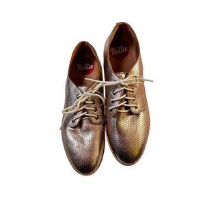 ROLLIE Australia Derby Punch X Rose Gold Leather 39 US 8